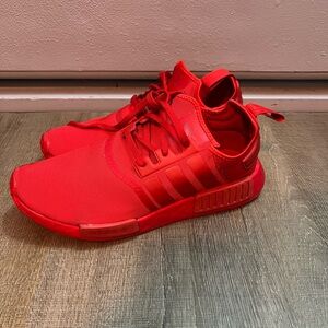 Adidas Men's Bold Red Sneakers